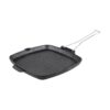 Quadratische Gusseiserne Grill-Bratpfanne für Camping & Outdoor – 26 cm