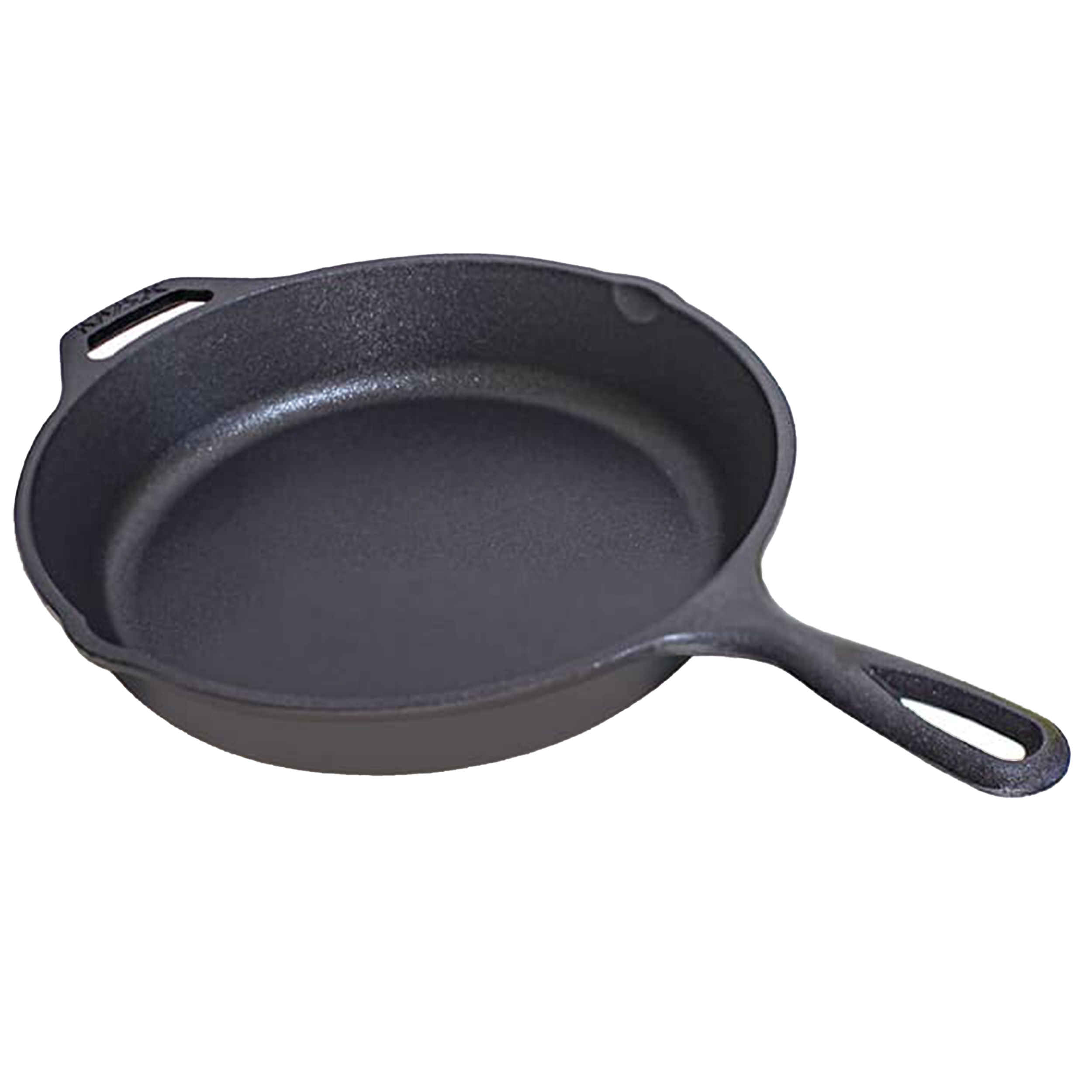 Runde Gusseiserne Bratpfanne für Camping – 26 cm