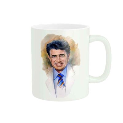 Persische Keramik Kaffeetasse mit Muster von Mohammad-Reza Shajarian