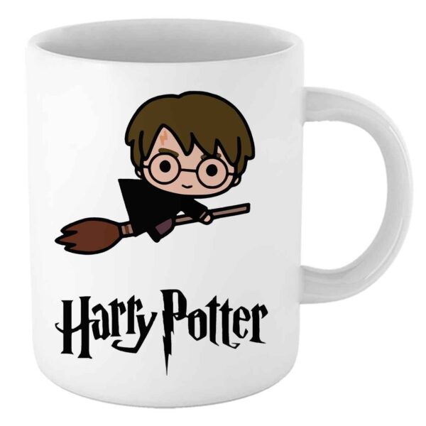 Harry Potter Keramik-Kaffeetasse – Weiß inspiriertes Design