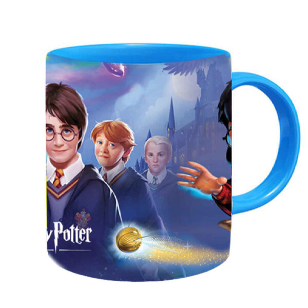 Harry Potter Keramik-Kaffeetasse – Blau inspiriertes Design
