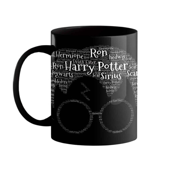 Harry Potter Keramik-Kaffeetasse – Dunkel inspiriertes Design