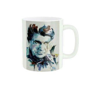Persische Keramik Kaffeetasse mit Muster von Mohammad-Reza Shajarian