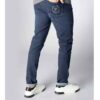 Gekrempelte Slim Fit Jeans für Männer in Blau, für jeden Anlass