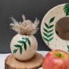 Elegantes Haft-Seen Set Teller mit Spiegel geeignet für Nowruz
