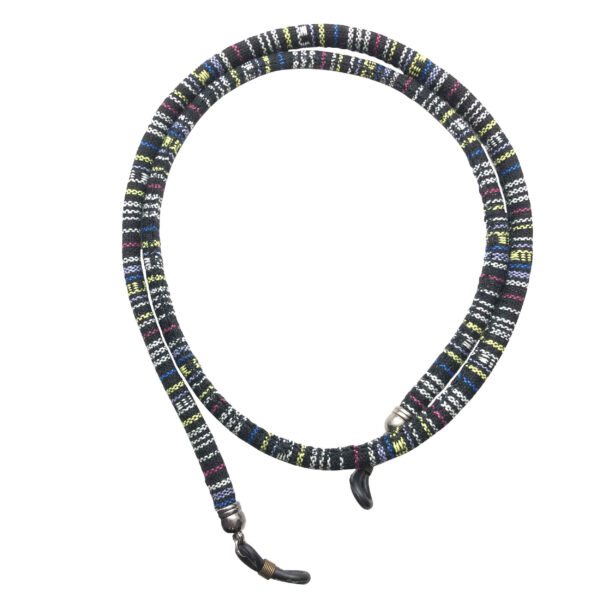Brillenband – Schwarzes Streifen-Design