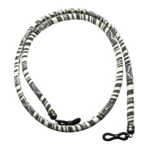 Brillenband – Schwarz & Weiß Traditionelles Design