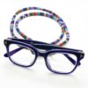 Brillenband – Blaues Streifen-Traditionsdesign