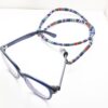 Brillenband – Blaues Streifen-Traditionsdesign