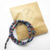 Brillenband – Blaues Streifen-Traditionsdesign