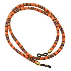 Brillenband – Oranges Traditionelles Design