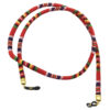 Brillenband – Rotes Streifen-Design