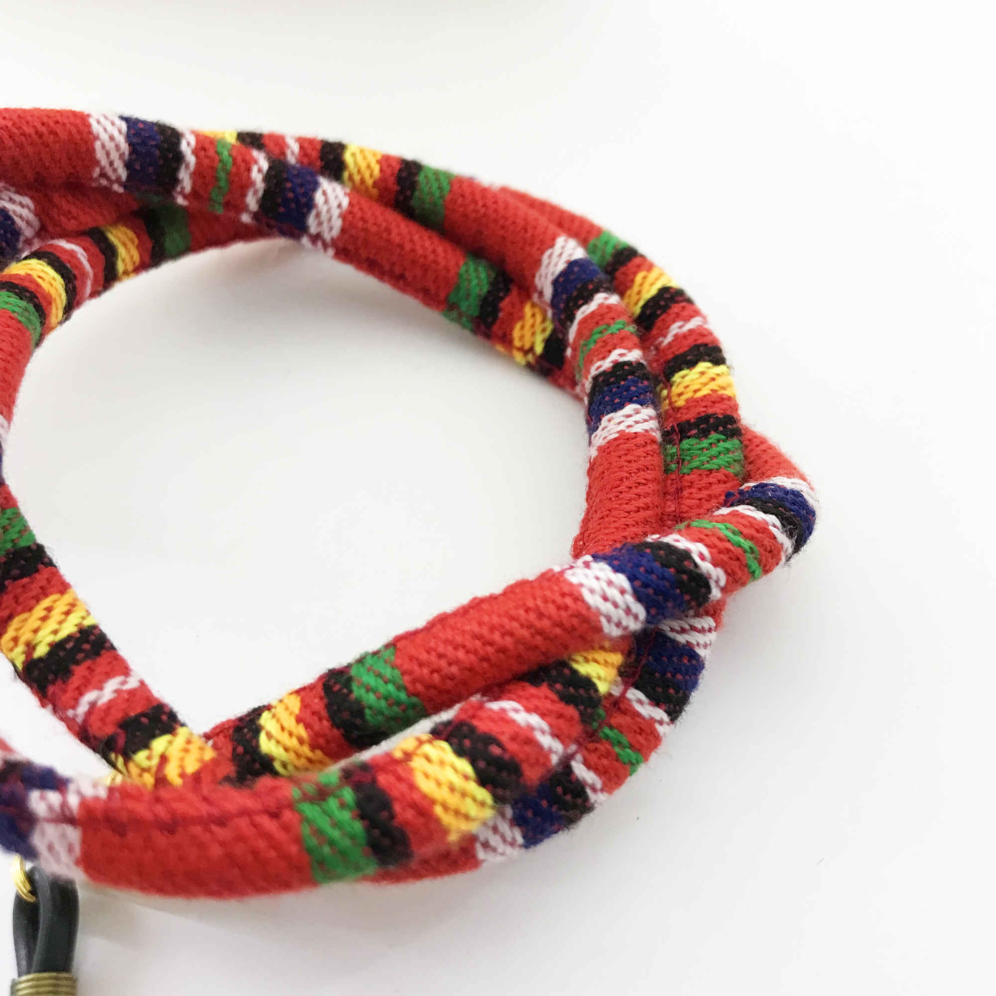 Brillenband – Rotes Streifen-Design