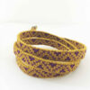 Brillenband – Baluchi-Stickerei in Gelb & Lila