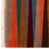Original echter persischer Gabbeh-Wollteppich handgewebt gestreift