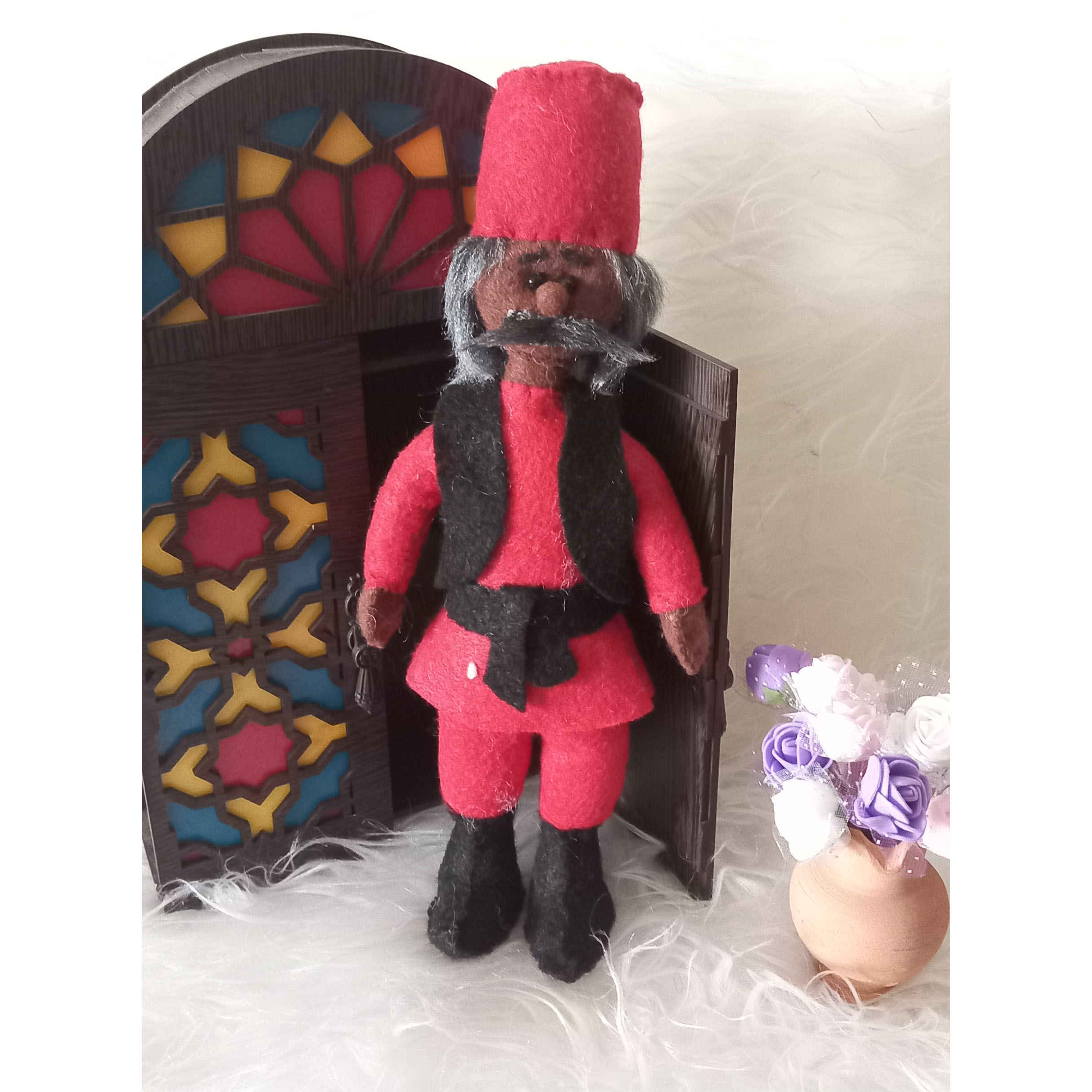 Hajji Firuz Stoffpuppe – Ideal für Nowruz Persisches Neujahr und Haft-Sin Feierlichkeiten