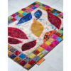 Persischer handgeknüpfter Patchwork-Teppich Barg Riz