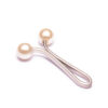 U-Hijab-Clip-Set für muslimische Frauen Kopftuch mit Perlen (5 Stück)