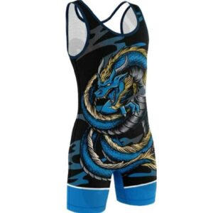 Iranisches Herren Freistilsinglet ohne Ärmel Modell Dragon