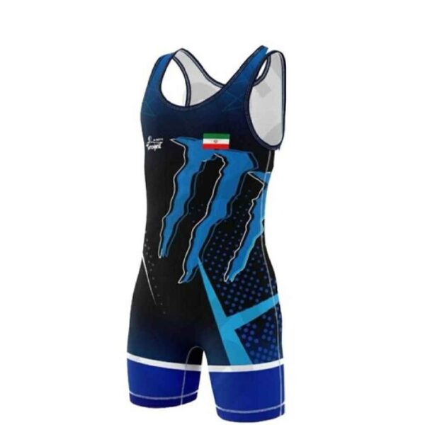 Iranisches Herren Freistilsinglet ohne Ärmel Modell Koshti