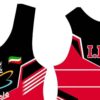 Iranisches Herren Freistilsinglet ohne Ärmel Modell Team Melli