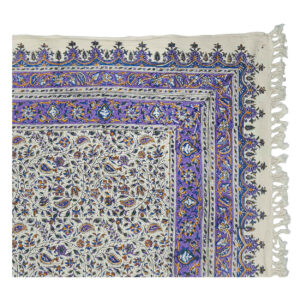 Iranisches Tischtuch: Isfahans traditionelle Kalamkari Blockdruck Artemis