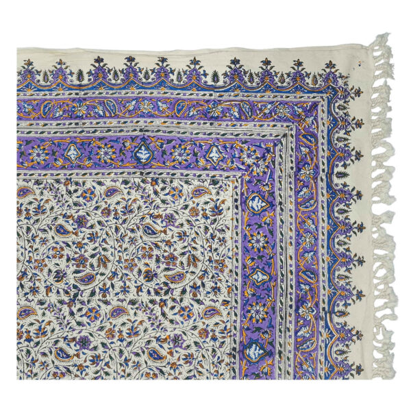 Iranisches Tischtuch: Isfahans traditionelle Kalamkari Blockdruck Artemis