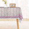 Iranisches Tischtuch: Isfahans traditionelle Kalamkari Blockdruck Artemis II