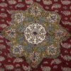 Iranisches Tischtuch: Isfahans traditionelle Kalamkari Blockdruck Karane