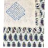 Iranisches Tischtuch: Isfahans traditionelle Kalamkari Blockdruck Lila