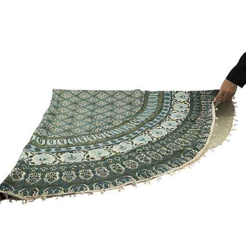 Iranisches Tischtuch: Isfahans traditionelle Kalamkari Blockdruck Taban