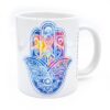 Islamische Keramik-Kaffeetasse - Hand von Fatima Muster