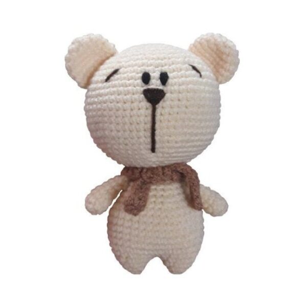 Handgemachtes Amigurumi Teddybär Kuscheltier – 9 cm | Niedlich und Liebenswert