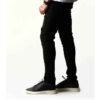 Lange Jeans in Schwarz, Slim Fit für den täglichen Gebrauch