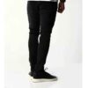 Lange Jeans in Schwarz, Slim Fit für den täglichen Gebrauch