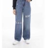 Lockere Jeans, entspannte Passform mit ripped Design für lässigen Stil