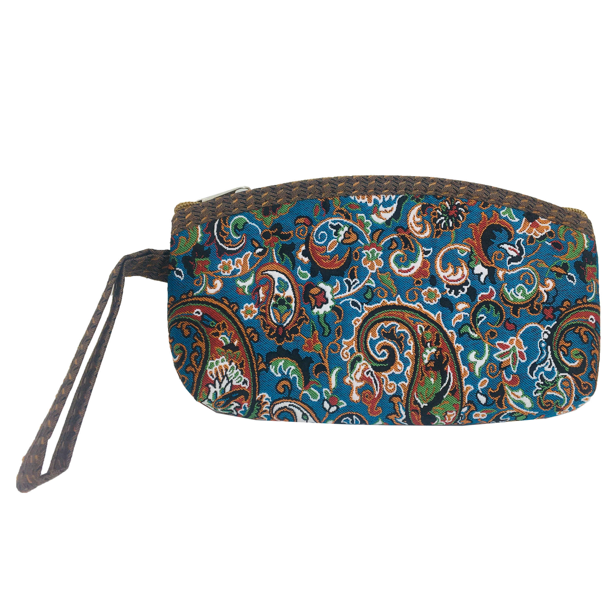Persische Make-up Tasche aus Paisley Termeh Stoff, leicht, zur Organisation