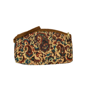 Persische Make-up Tasche aus Termeh Stoff mit Paisley Muster zur Organisation