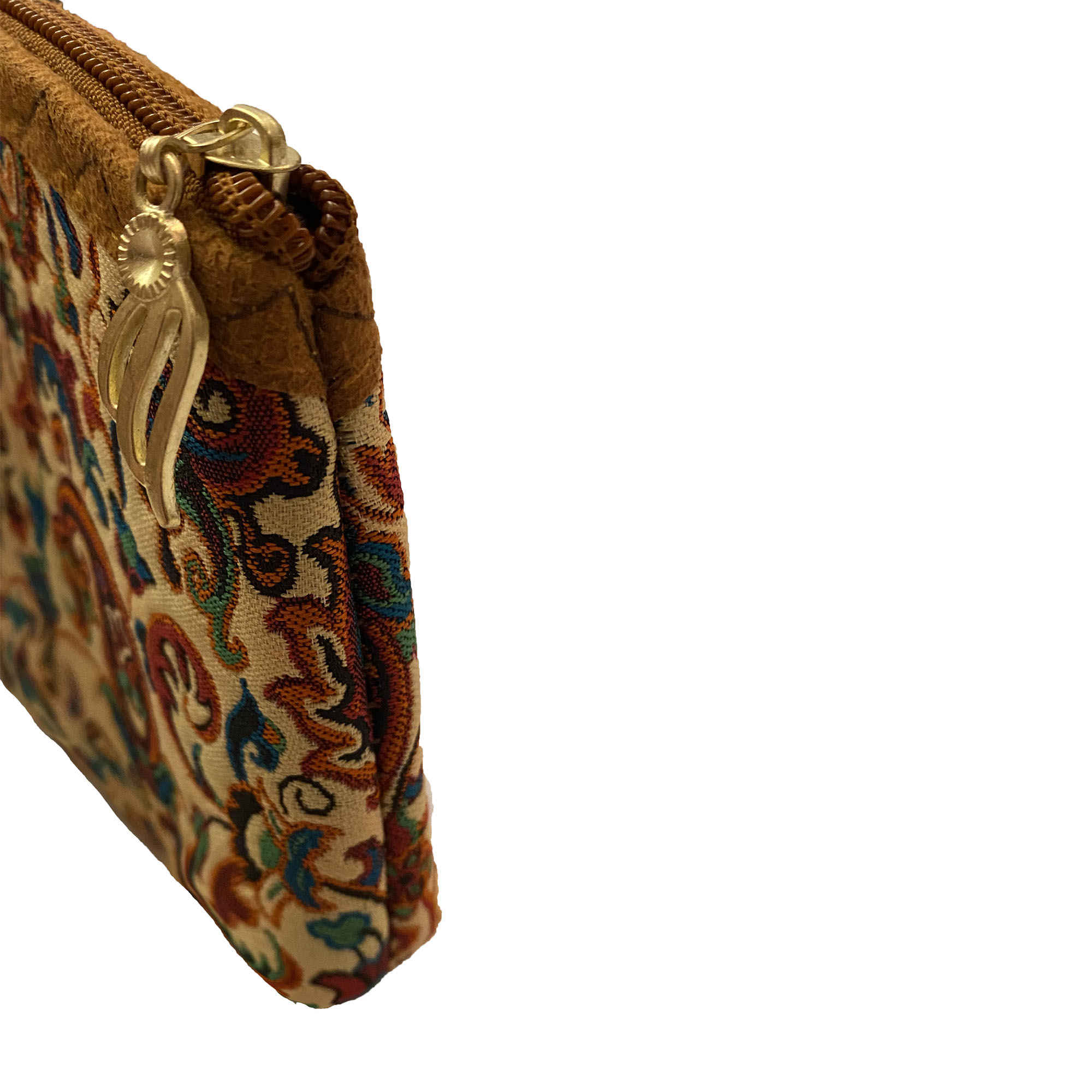 Persische Make-up Tasche aus Termeh Stoff mit Paisley Muster zur Organisation