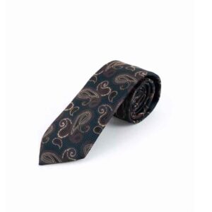 Herrenkrawatte – Persisch inspirierter künstlerischer Paisley-Stil