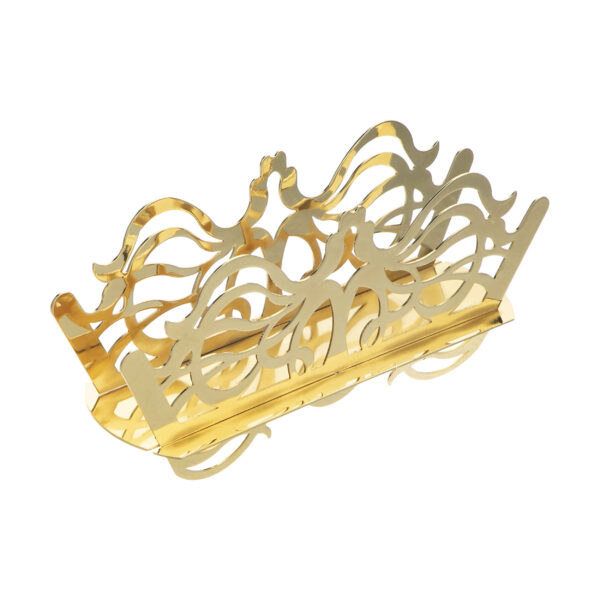 Goldener Taschentuchhalter – Schickes Wohnaccessoire