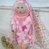 Handgefertigte Muslimische Hijab-Stoffpuppe - Perfekt für Kinder | Traditionelles Islamisches Spielzeug
