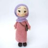 Amigurumi Handgemachte Gehäkelte Puppe mit Kopftuch – Islamisches Design | Weiches Kuscheltier für muslimische Kinder