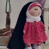 Aisha Hijab-Stoffpuppe mit Tschador - Traditionelle Muslimische Puppe für Kinder