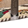 Original persischer Gabbeh-Wollteppich handgewebt mit Tiermotiven Leopard