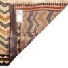 Authentischer persischer Gabbeh-Wollteppich handgewebt in Fars creme
