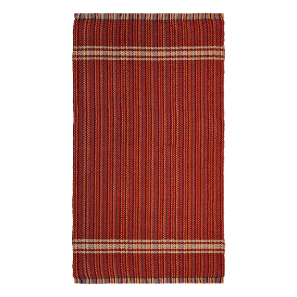 Persischer Jajim Teppich flachgewebt in Lorestan Rot