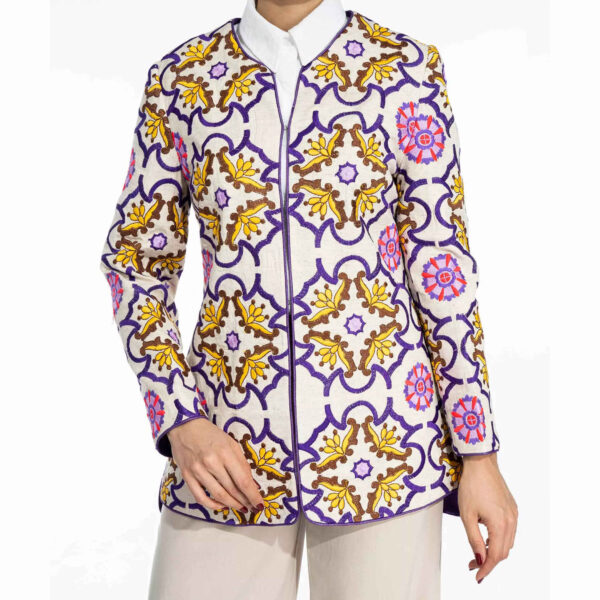 Persischer Manto, traditioneller Stil, Baumwollstoff für Frauen