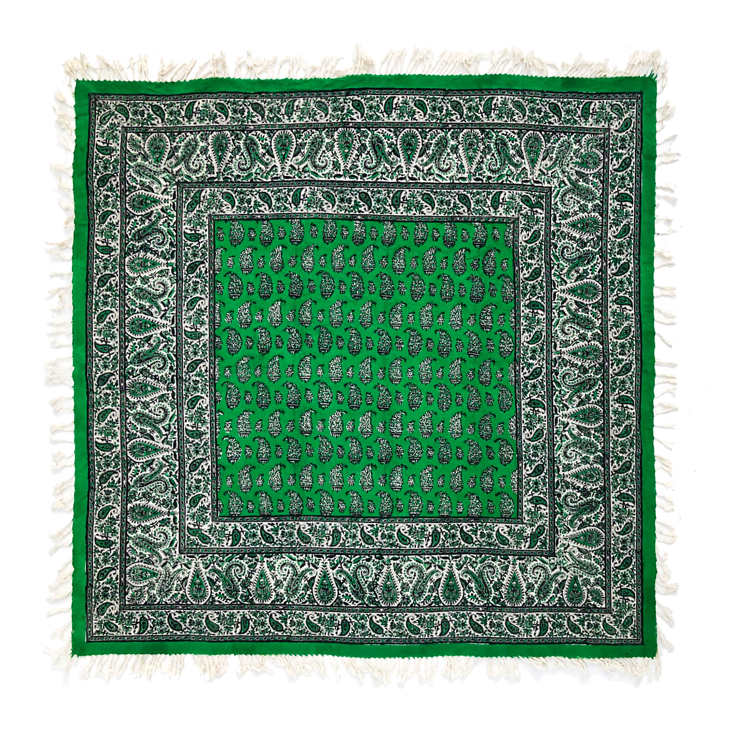 Persisches Tischtuch: Isfahans traditionelle Kalamkari Blockdruck Aras