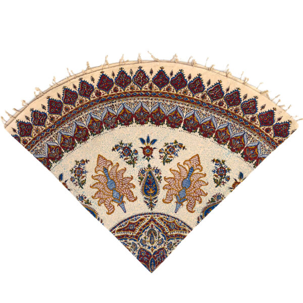 Persisches Tischtuch: Isfahans traditionelle Kalamkari Blockdruck Taji